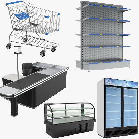 Supermarket Collection 3D
